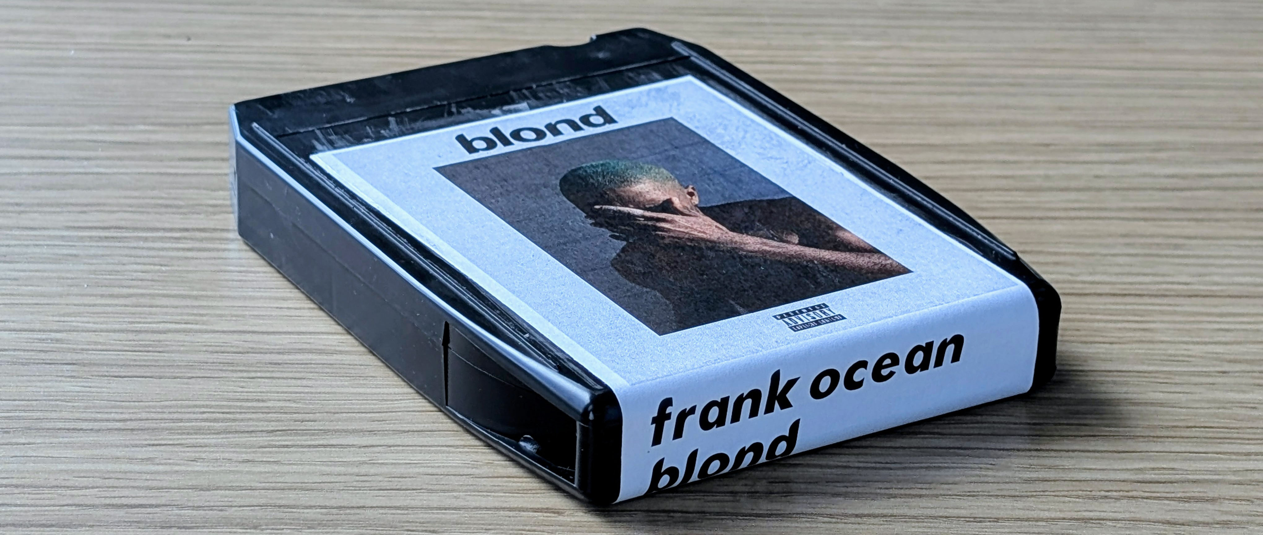 Frank Ocean Blonde 8-track cartridge