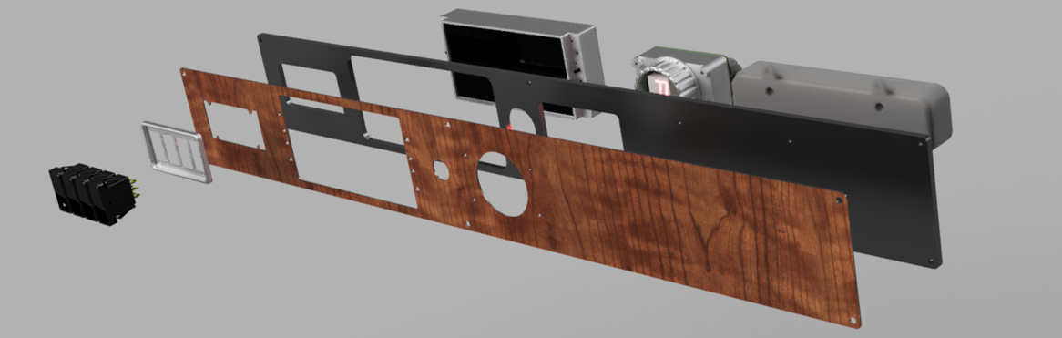 Dashboard Assembly diagram