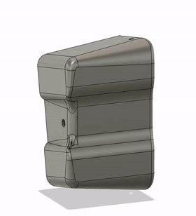 the endcap in Fusion360