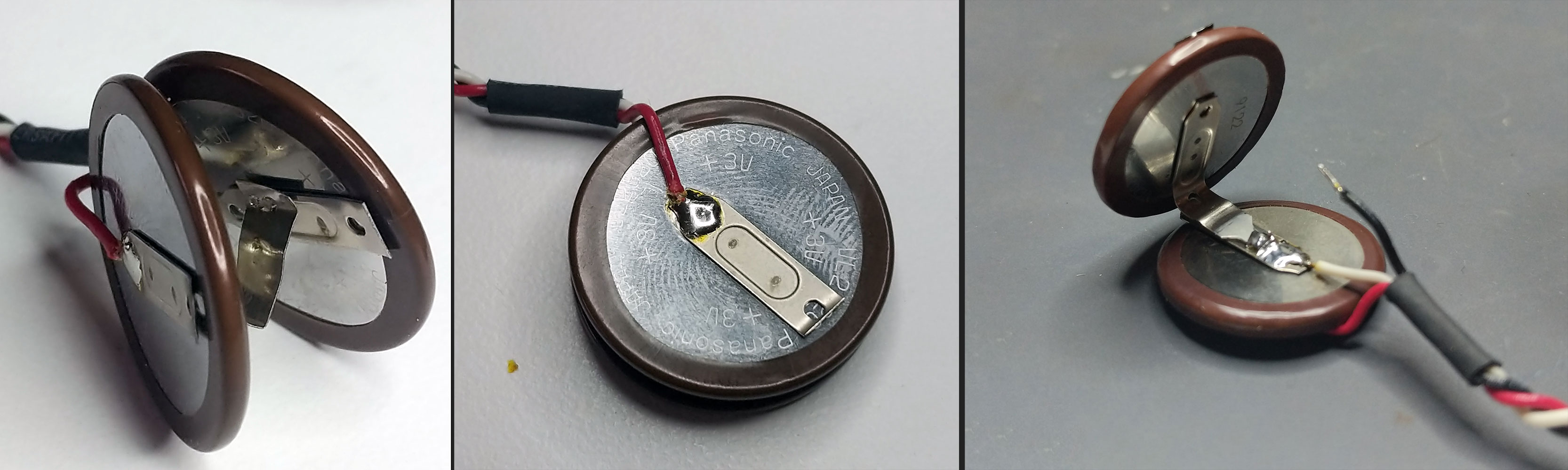 The battery assembled