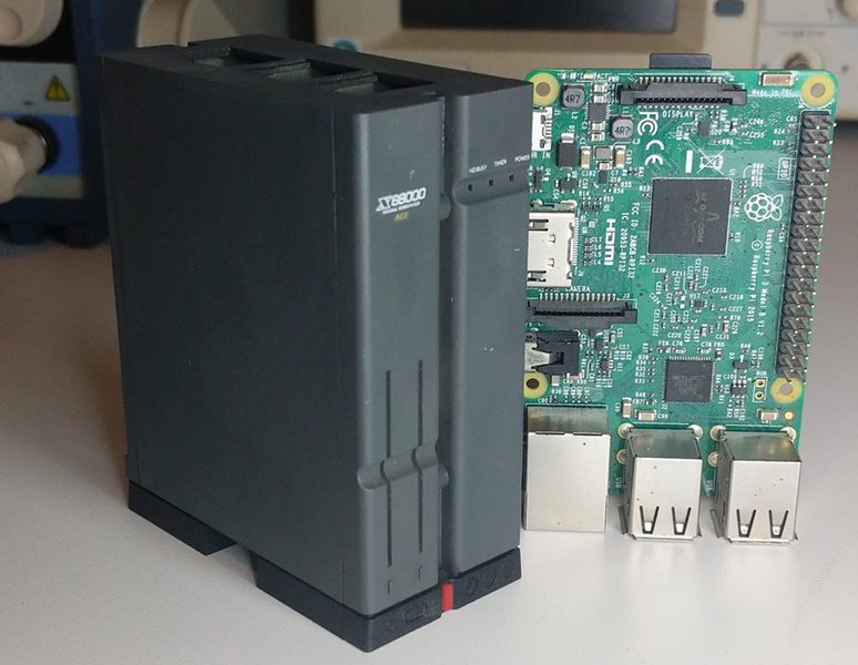picture of X68000 raspberry pi case